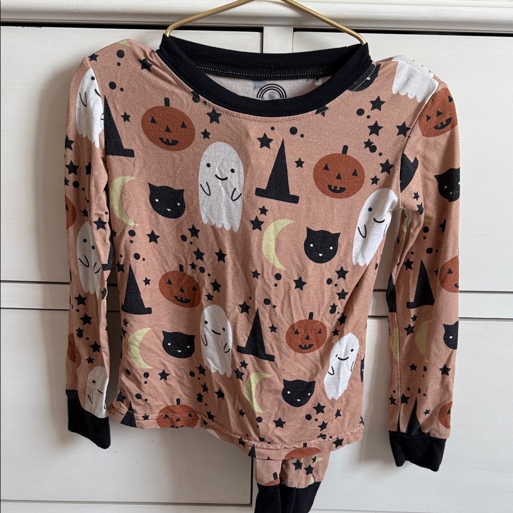 Halloween Themed Kids Pajama Set